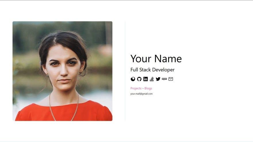 Smart Portfolio Website